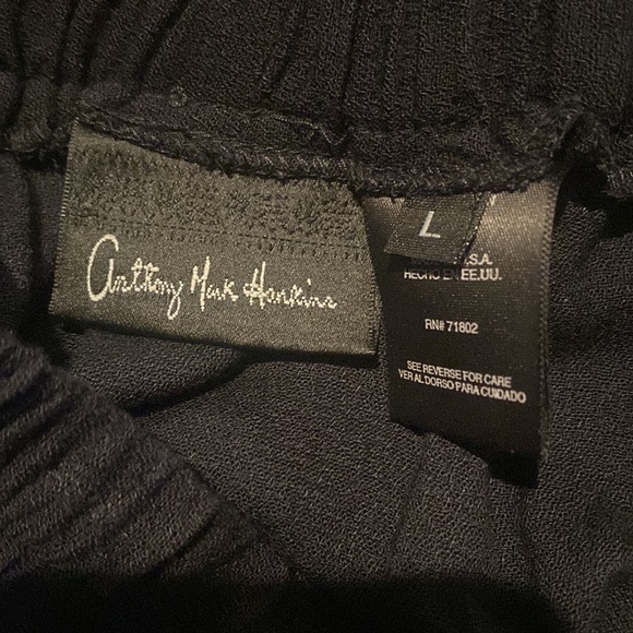 Anthony Mark Hankins Black Maxi Skirt Size Large - Picture 4 of 6